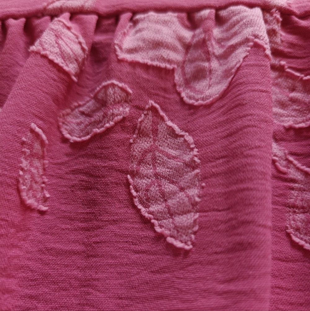 Pink Floral Tiered Dress - Picture 4 of 11